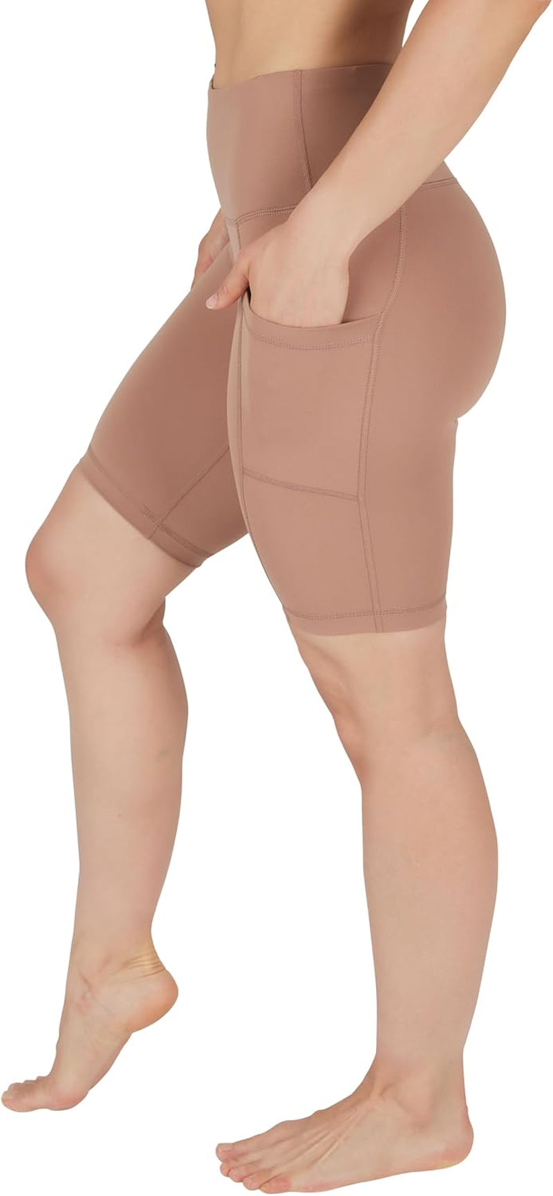 Womens High Waisted Biker Shorts Workout Running Spandex Yoga Shorts 3.5", 5", 7", 9"