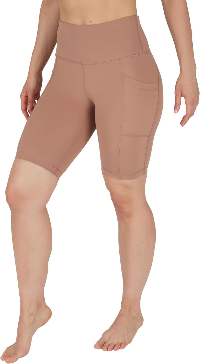 Womens High Waisted Biker Shorts Workout Running Spandex Yoga Shorts 3.5", 5", 7", 9"