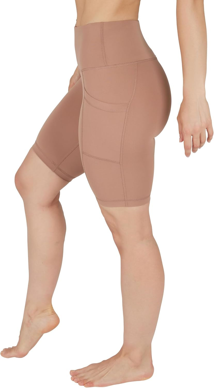 Womens High Waisted Biker Shorts Workout Running Spandex Yoga Shorts 3.5", 5", 7", 9"