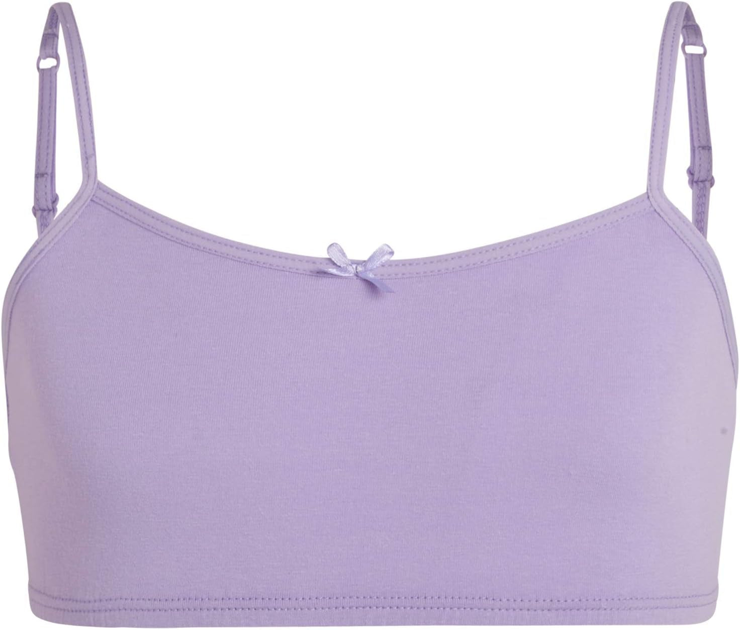 Girls Training Bras 10 Pack Soft Cotton Cami Everyday Bras | Tag-Free Comfort and Breathable Cotton, Cami Styling for All-Day Wear, Multipack for Growing Girls